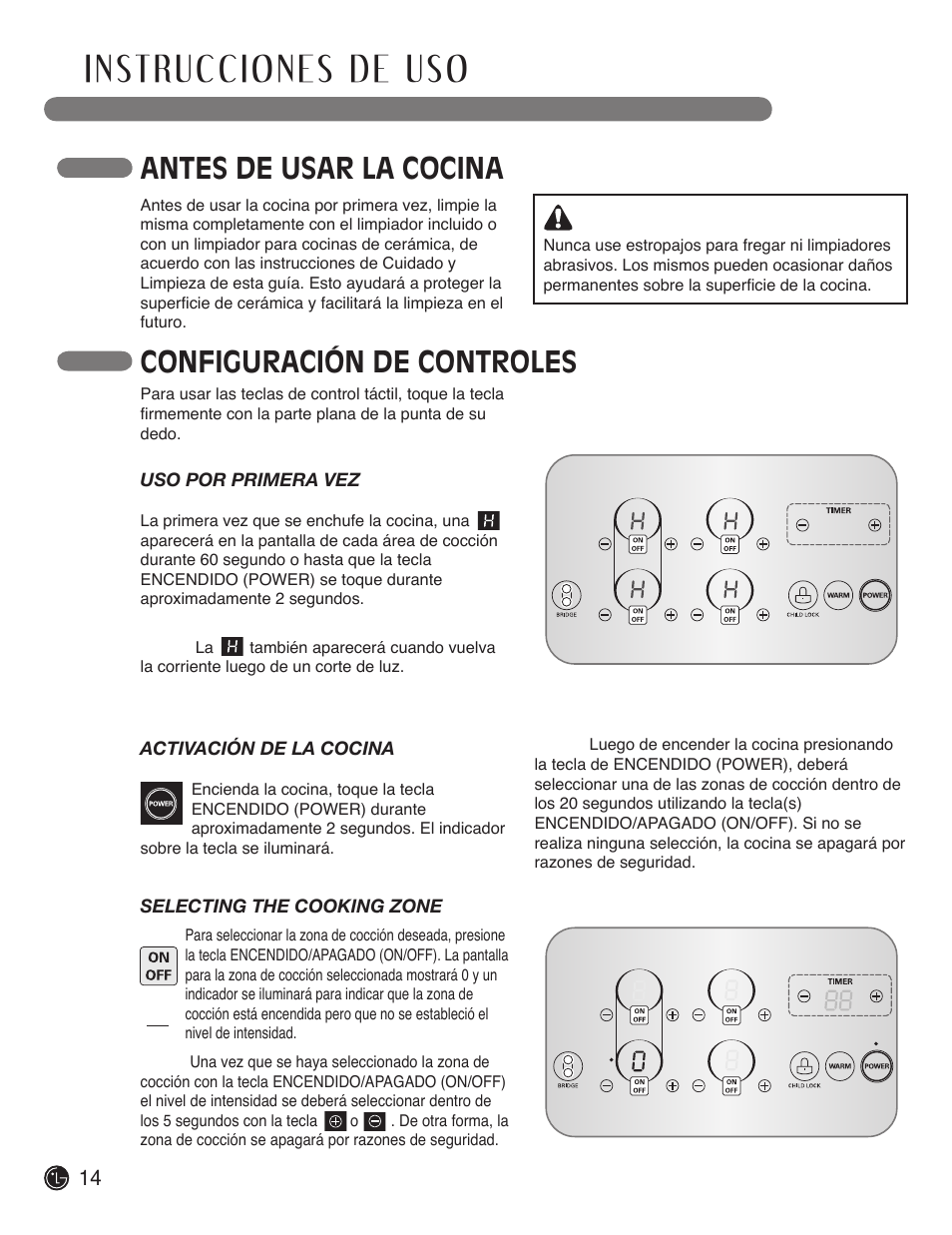 LG LSCI307ST User Manual | Page 44 / 64