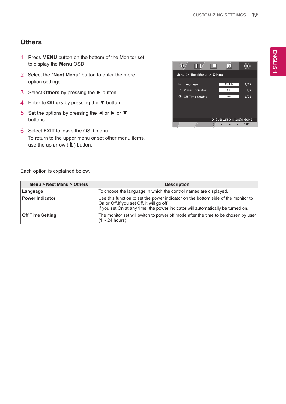 Others | LG 22EB23PY-B User Manual | Page 19 / 30