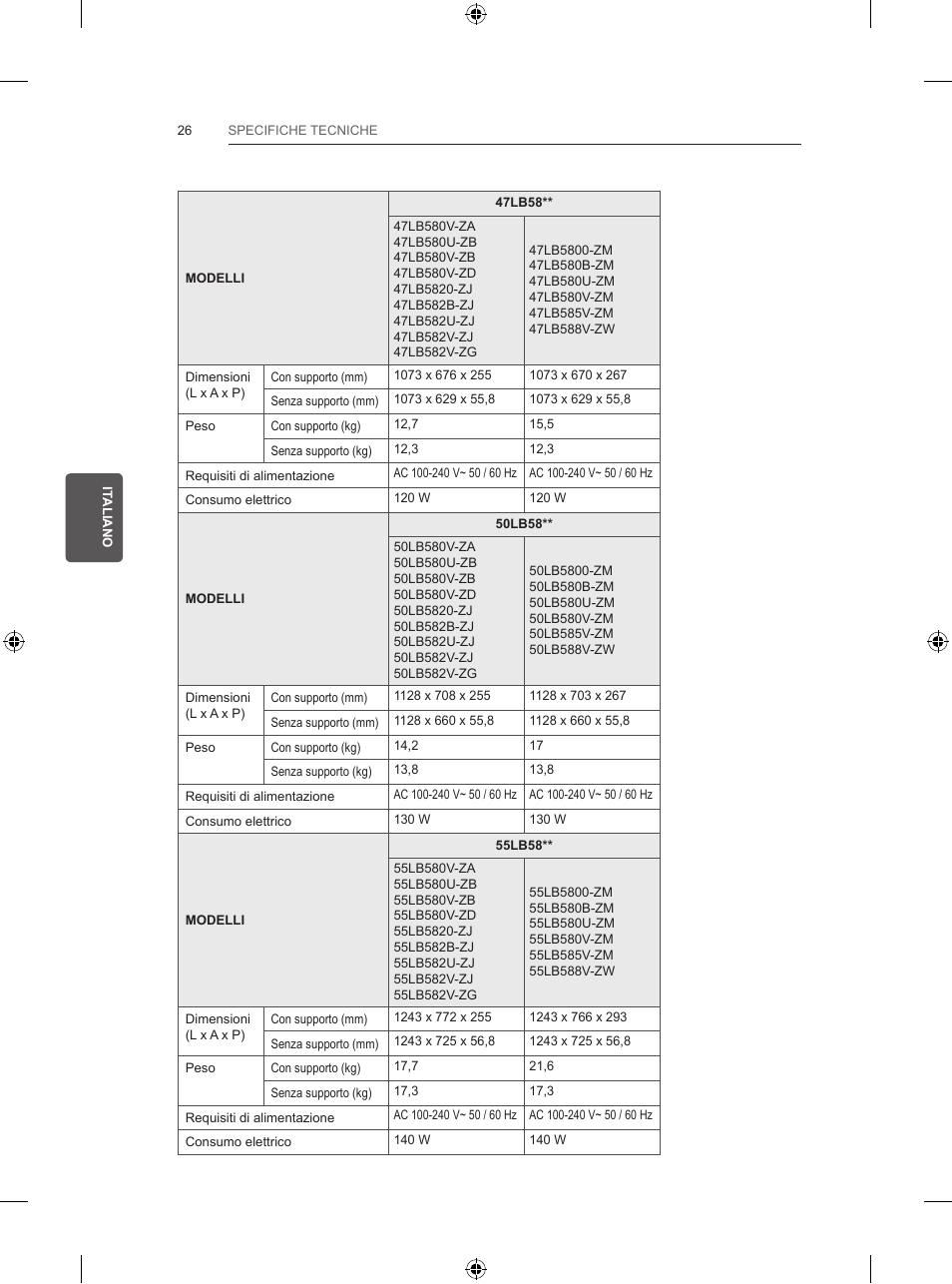 LG 39LB5700 User Manual | Page 119 / 239