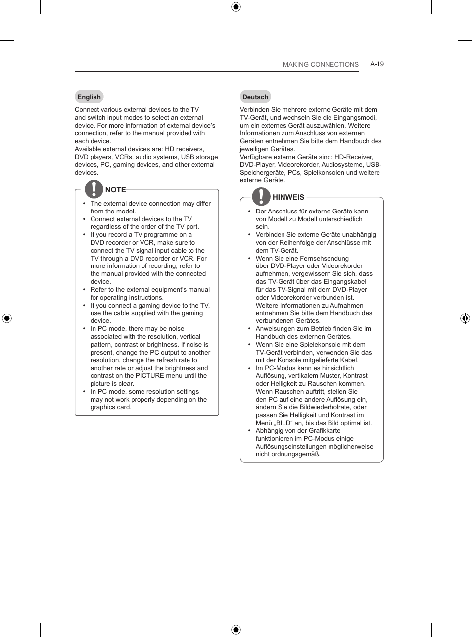 LG 39LB5700 User Manual | Page 22 / 239