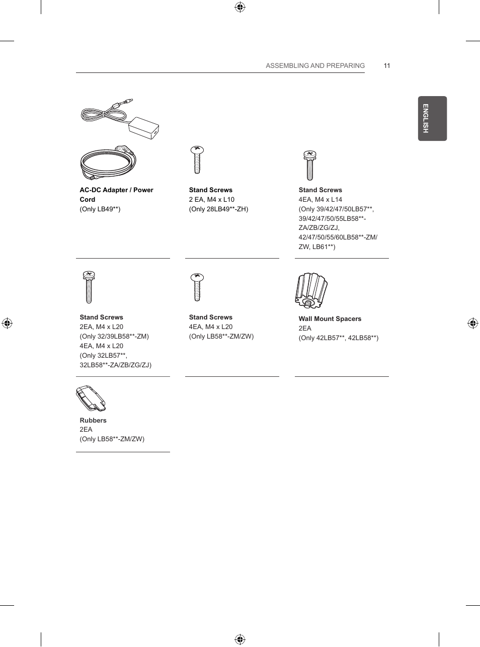 LG 39LB5700 User Manual | Page 38 / 239