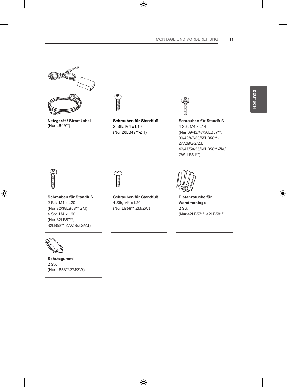 LG 39LB5700 User Manual | Page 60 / 239