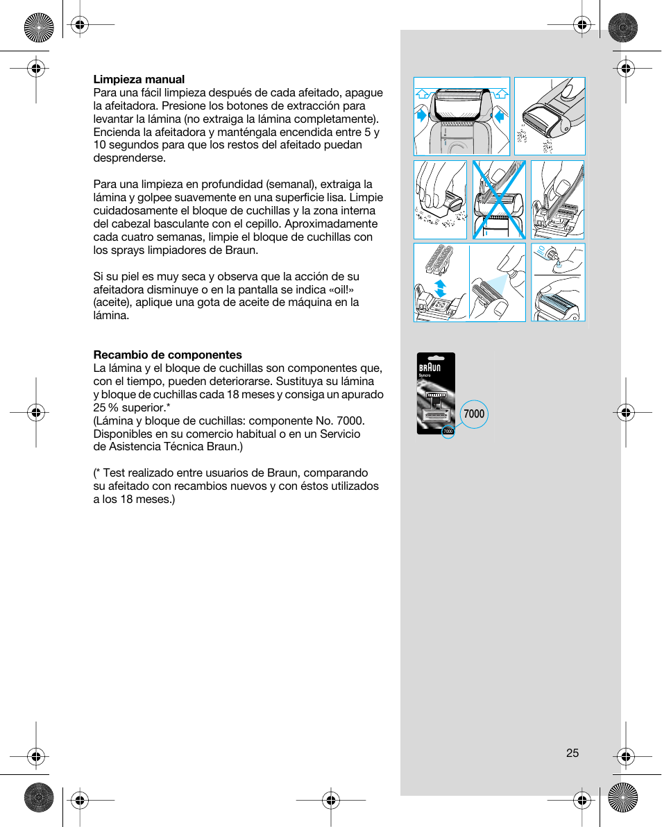 Braun 7680 Syncro System Logic User Manual | Page 25 / 79