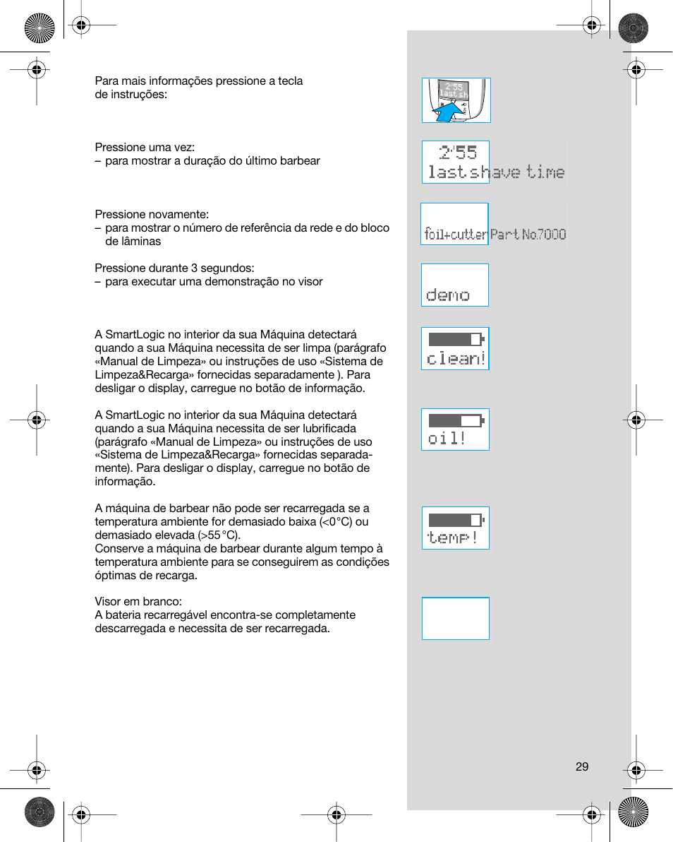 Braun 7680 Syncro System Logic User Manual | Page 29 / 79