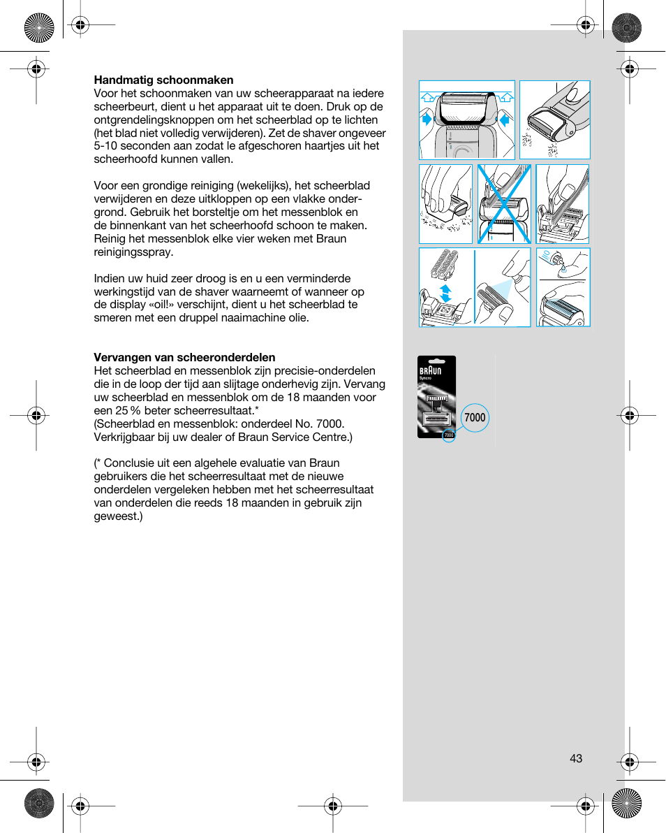 Braun 7680 Syncro System Logic User Manual | Page 43 / 79