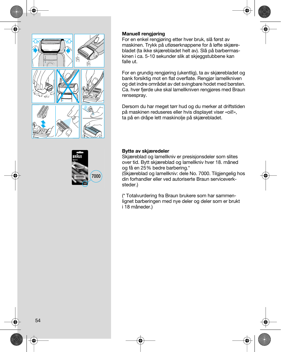 Braun 7680 Syncro System Logic User Manual | Page 54 / 79