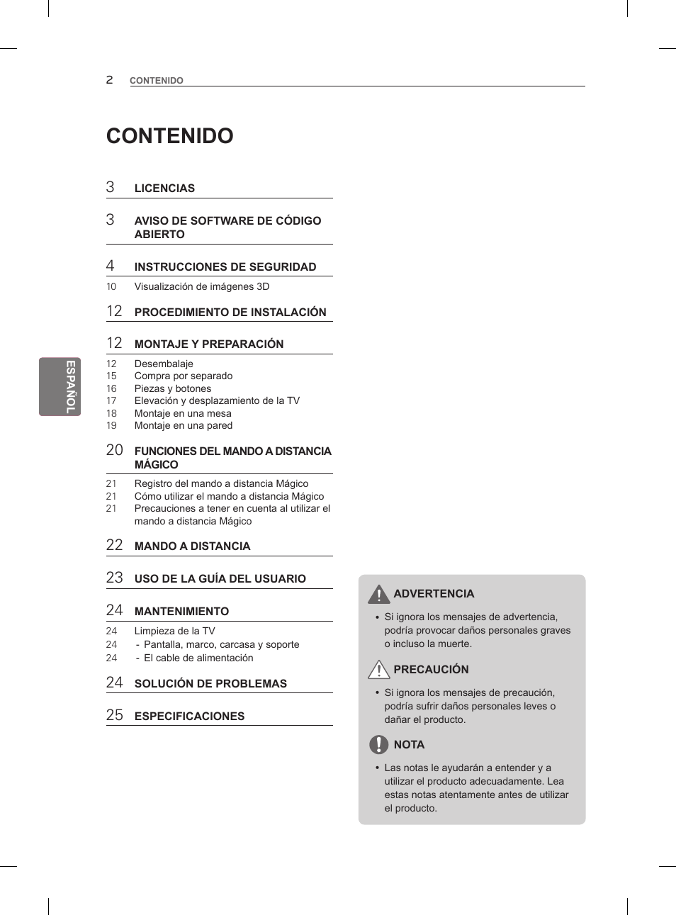 LG 55LM960V User Manual | Page 124 / 262