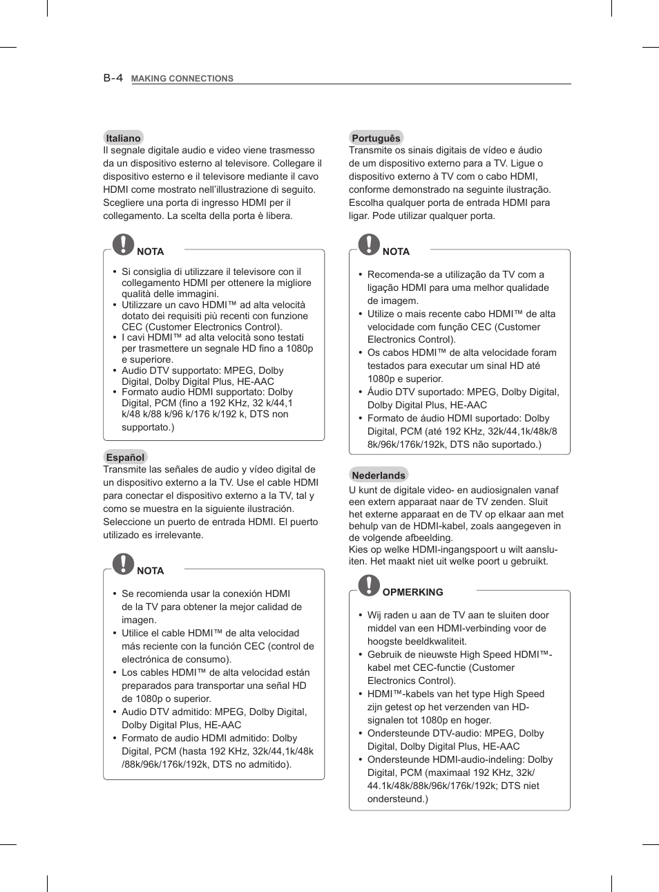 LG 55LM960V User Manual | Page 230 / 262