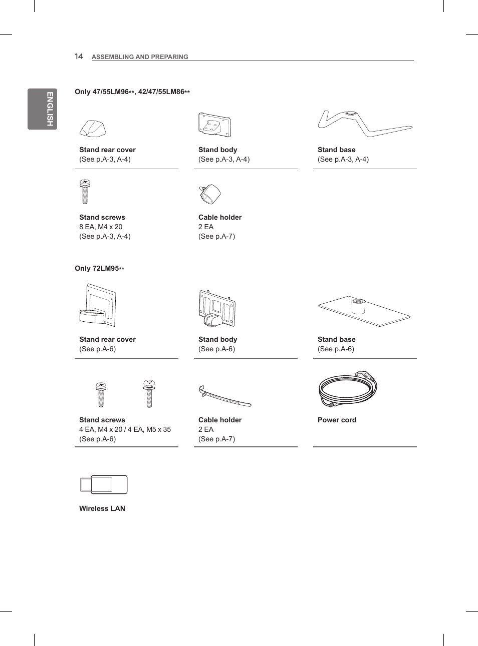 LG 55LM960V User Manual | Page 24 / 262