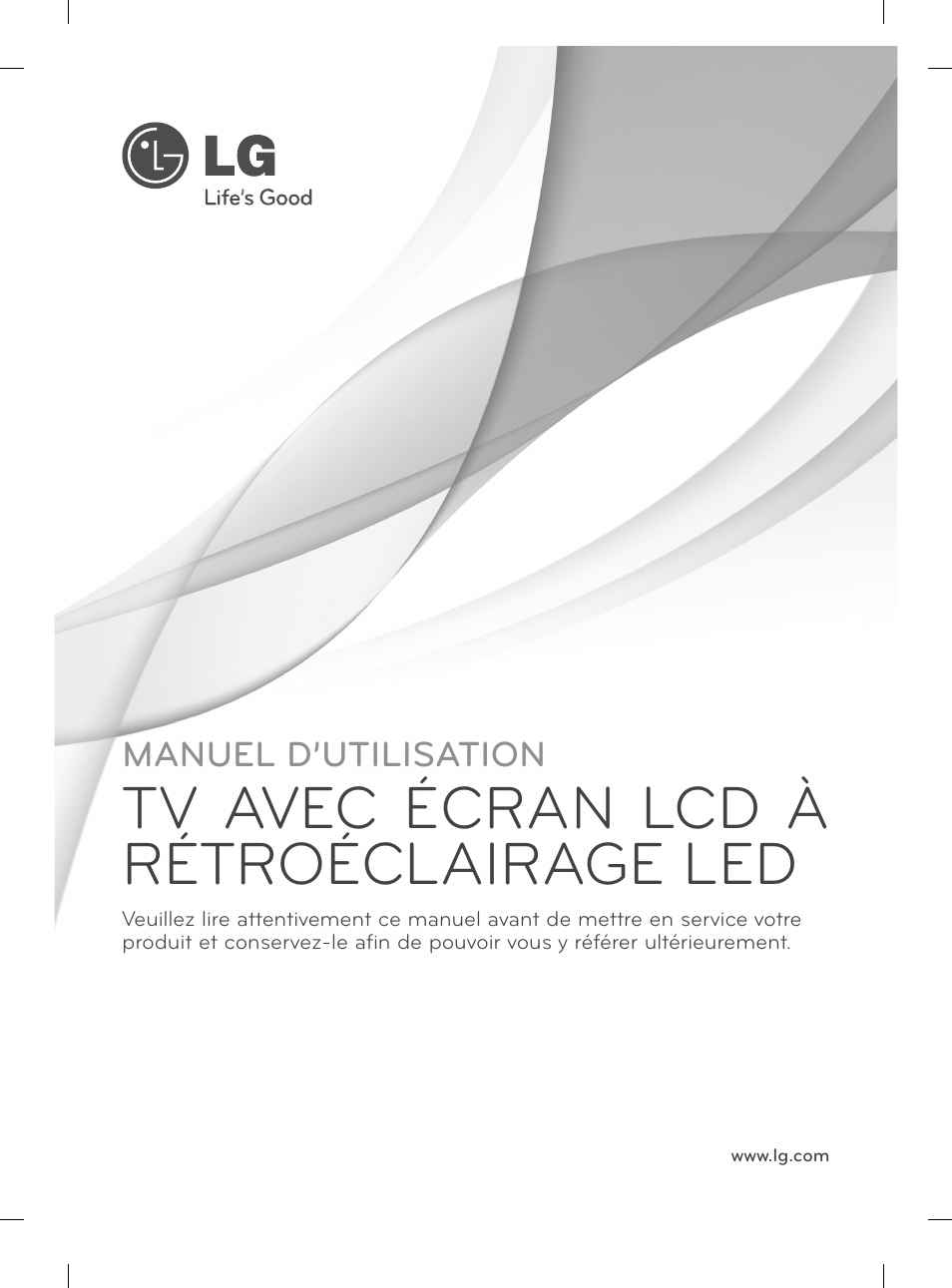 Tv avec écran lcd à rétroéclairage led | LG 55LM960V User Manual | Page 65 / 262