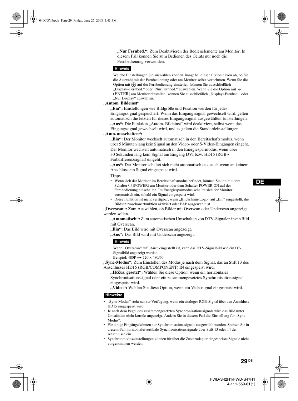 LG LS47F User Manual | Page 163 / 304