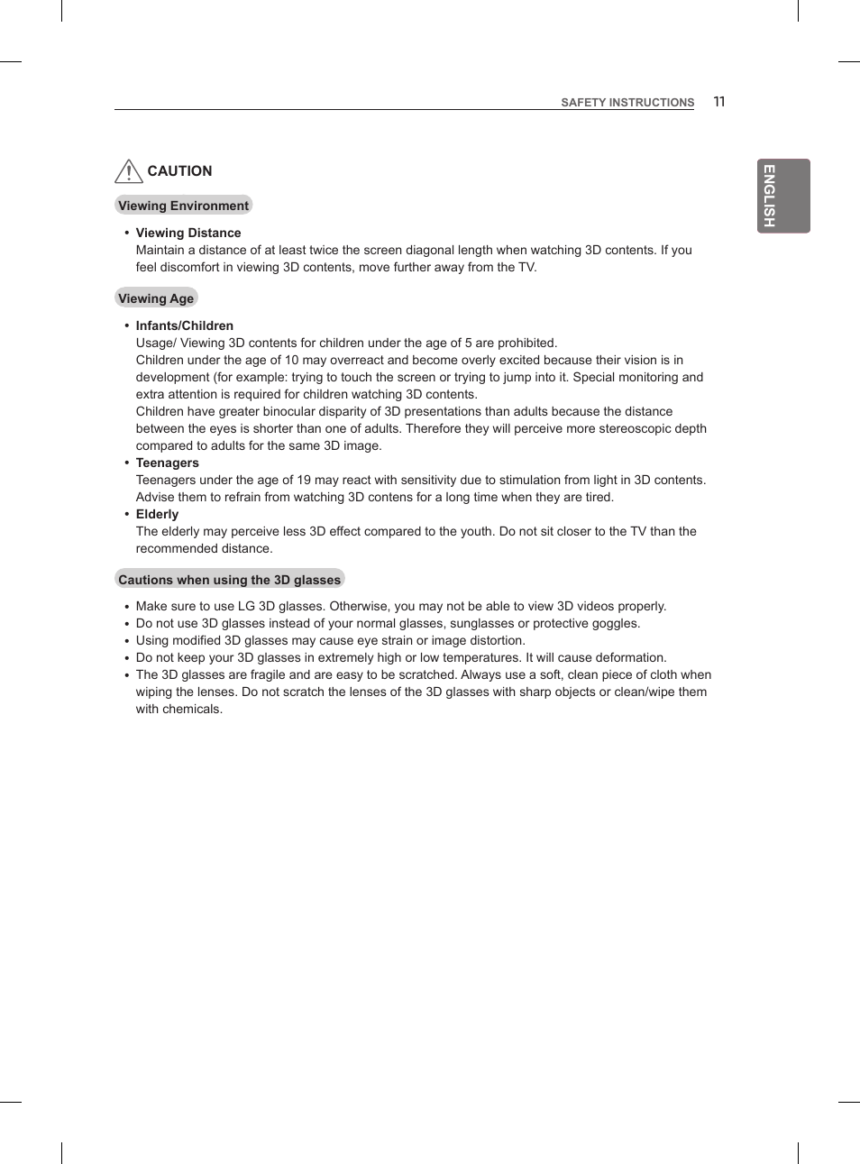 LG 47LM960V User Manual | Page 21 / 262