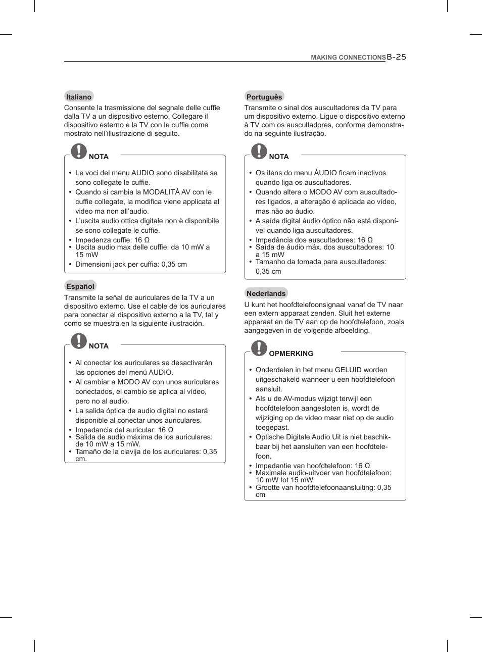 LG 47LM960V User Manual | Page 251 / 262