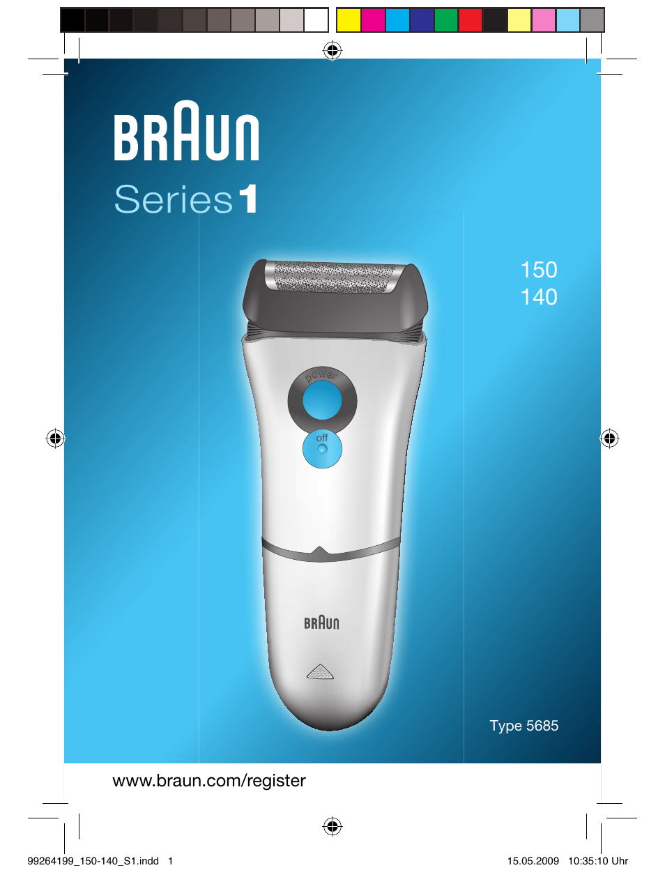 Braun 140-5685 Series 1 User Manual | 36 pages