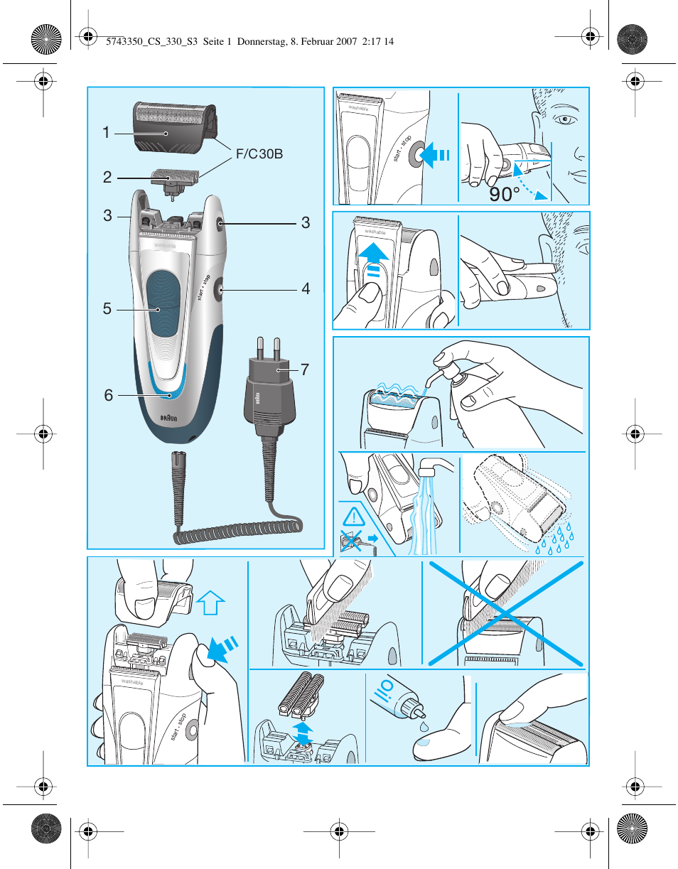 F/c30b | Braun 330-5743 Series 3 User Manual | Page 3 / 33