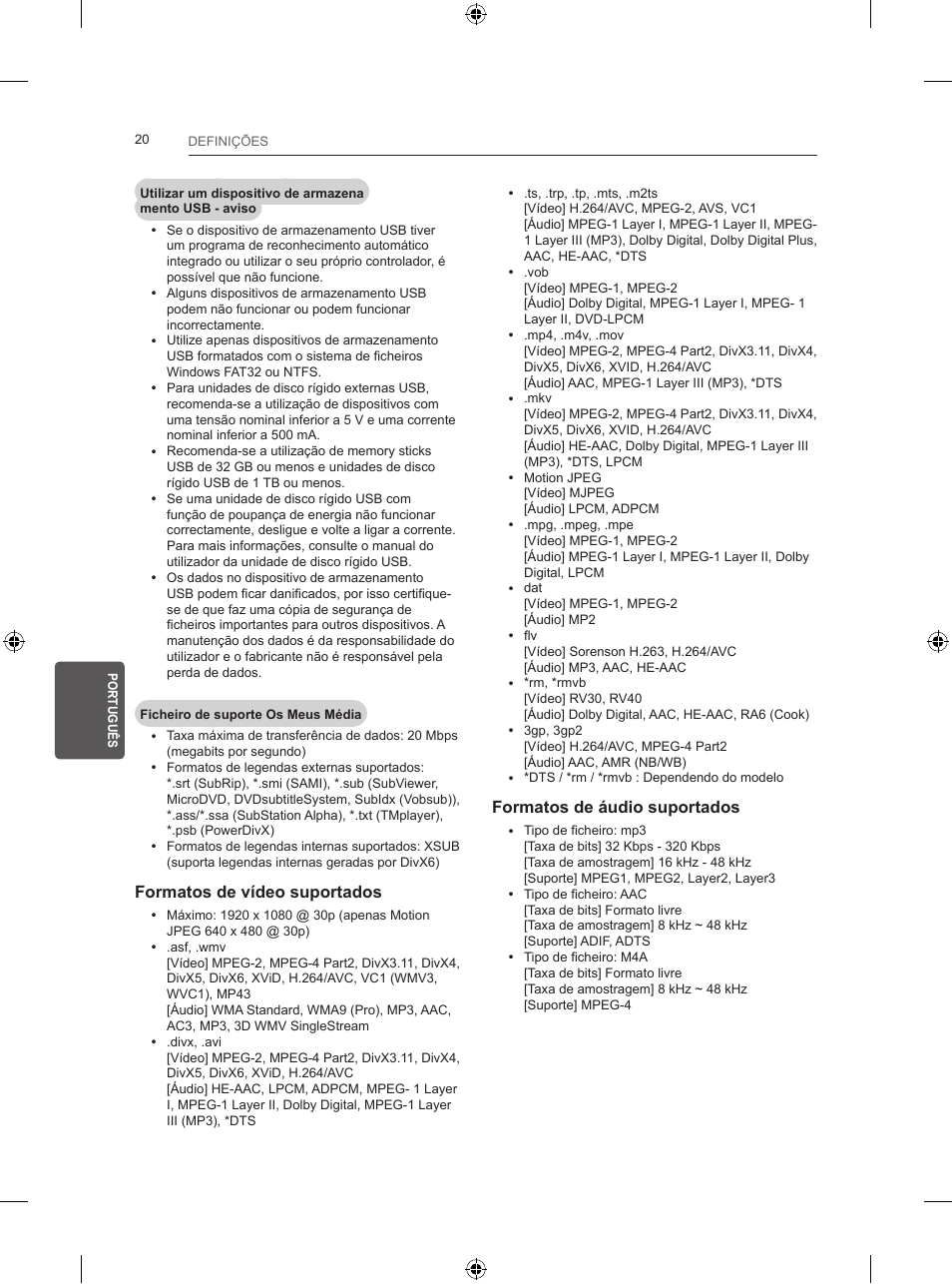 LG 28LB457B User Manual | Page 155 / 231