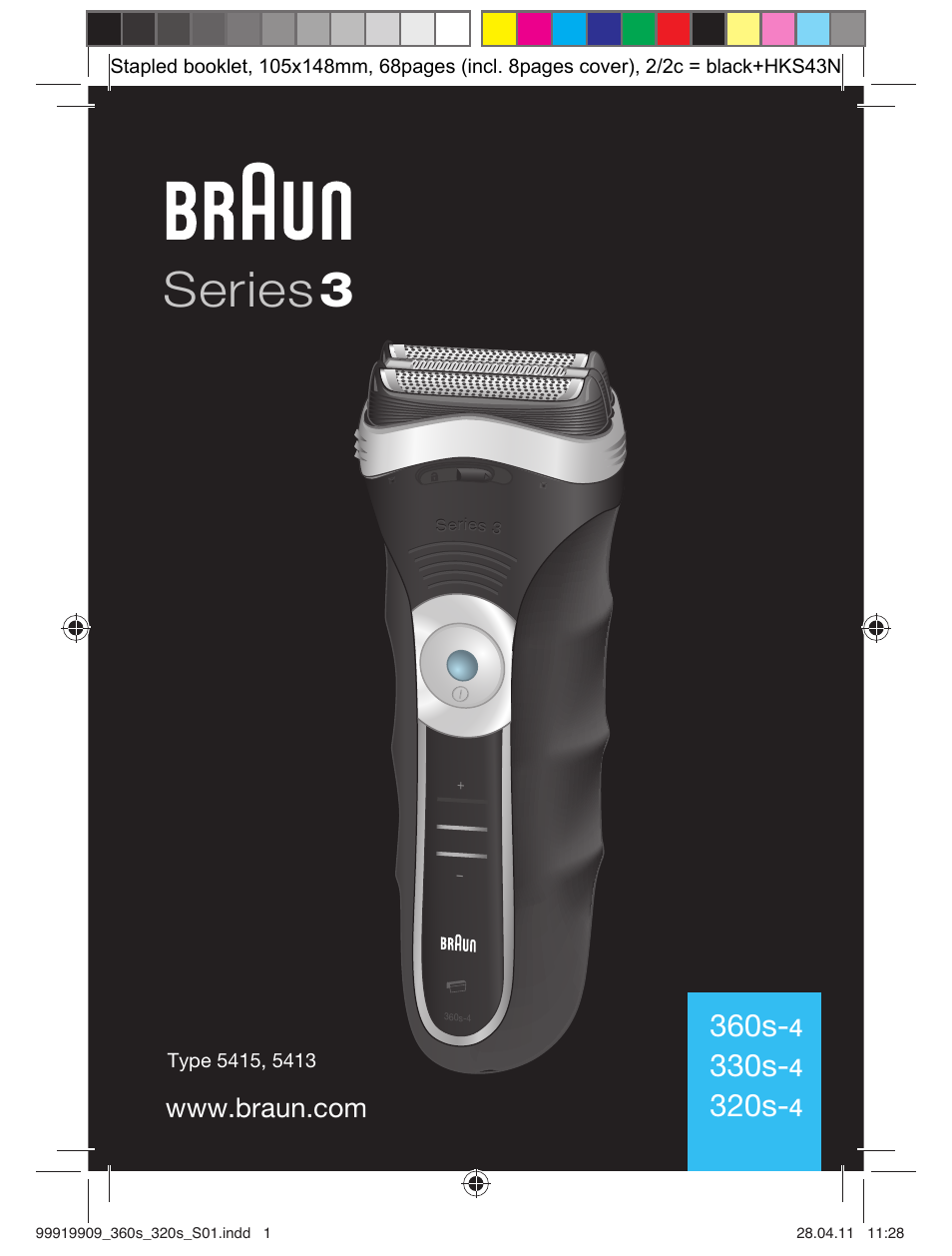 Braun 360s-4 Series 3 User Manual | 65 pages