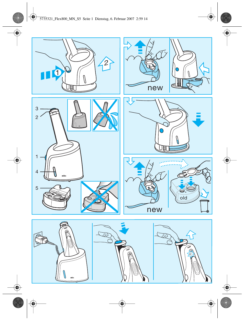 Braun 390cc-5735 Series 3 User Manual | Page 4 / 57