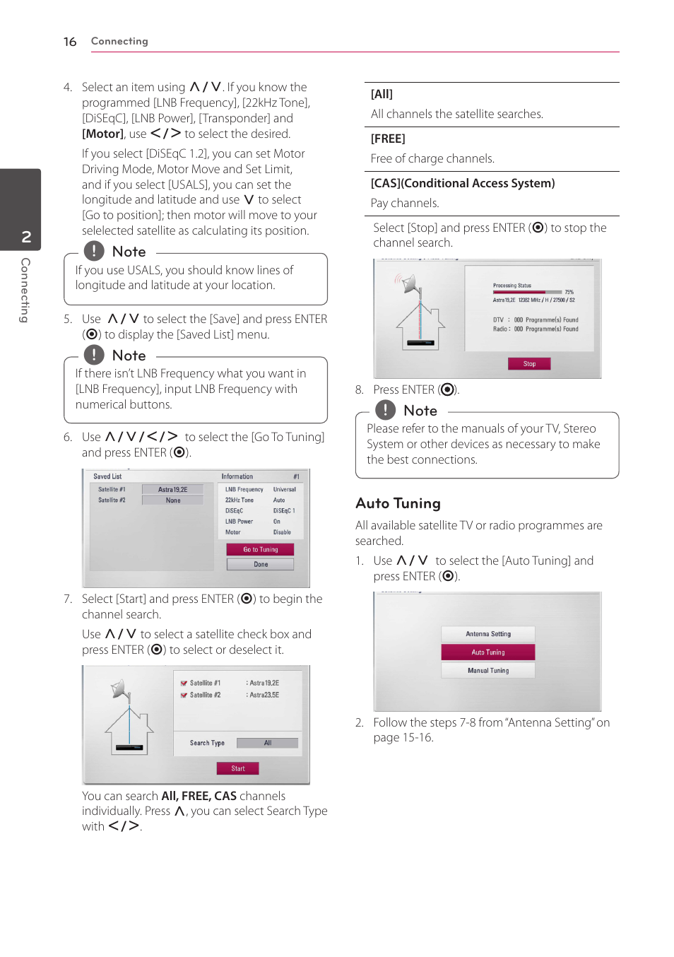 LG HR925S User Manual | Page 16 / 94