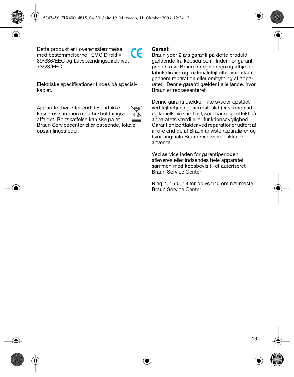 Braun 4815 SmartControl3  EU User Manual | Page 19 / 29