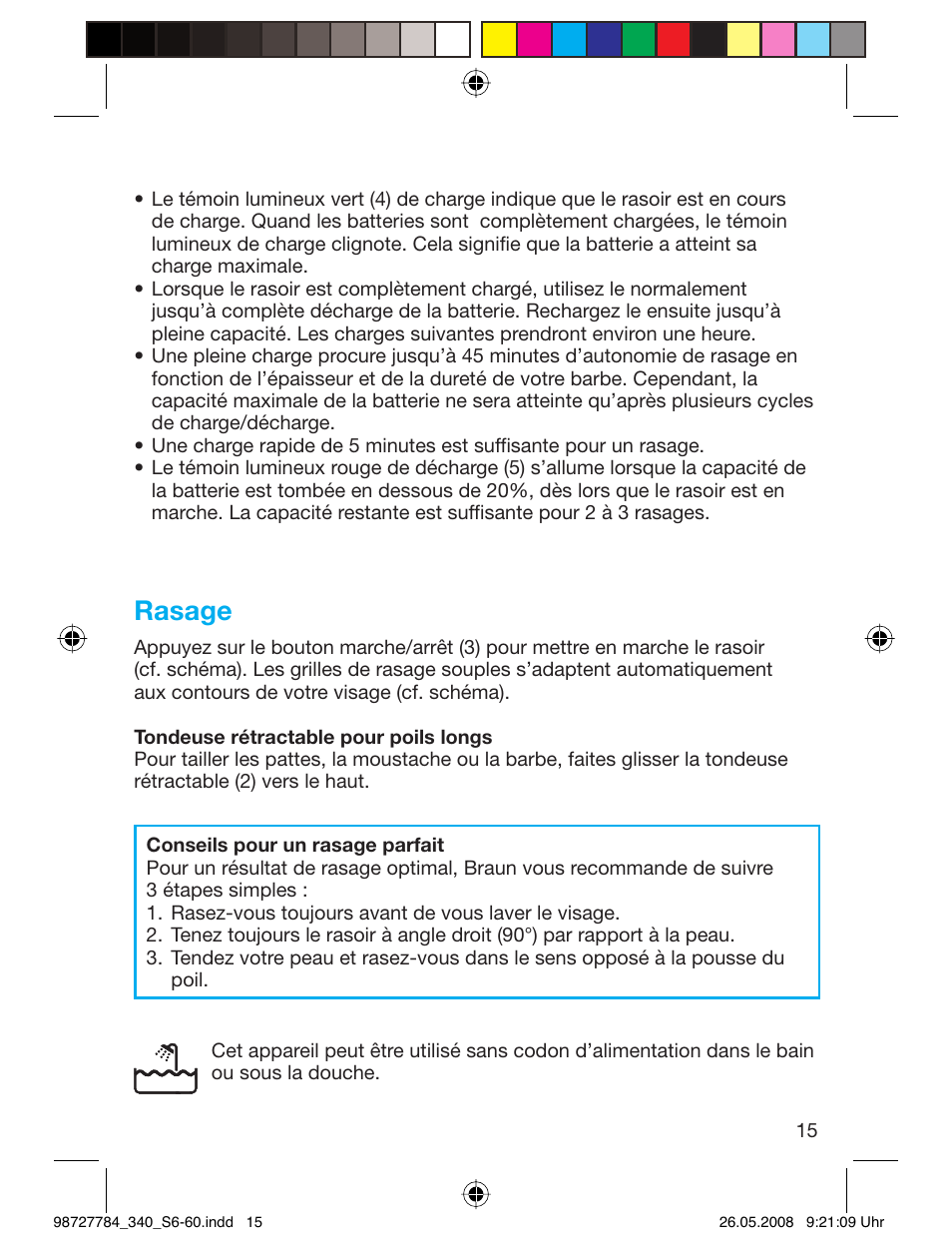 Rasage | Braun 340-5775 Series 3 User Manual | Page 14 / 56
