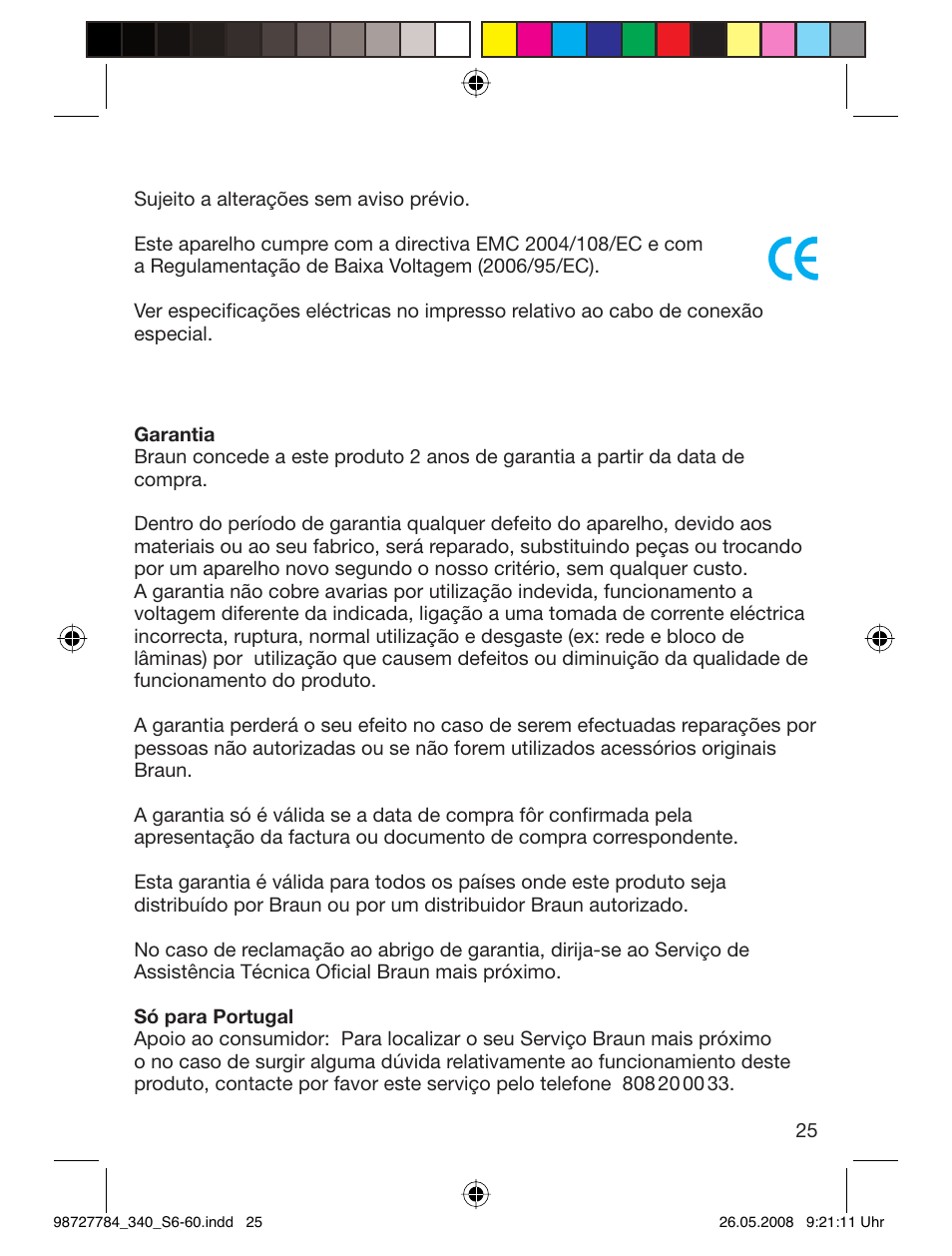 Braun 340-5775 Series 3 User Manual | Page 24 / 56