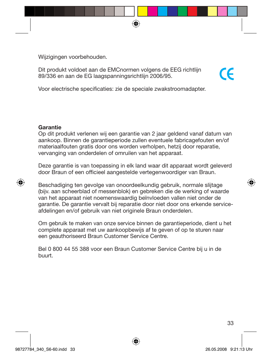 Braun 340-5775 Series 3 User Manual | Page 32 / 56