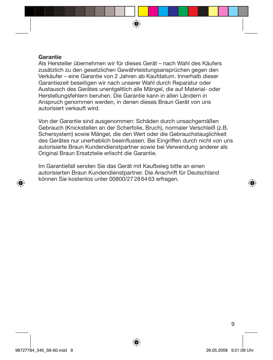 Braun 340-5775 Series 3 User Manual | Page 8 / 56