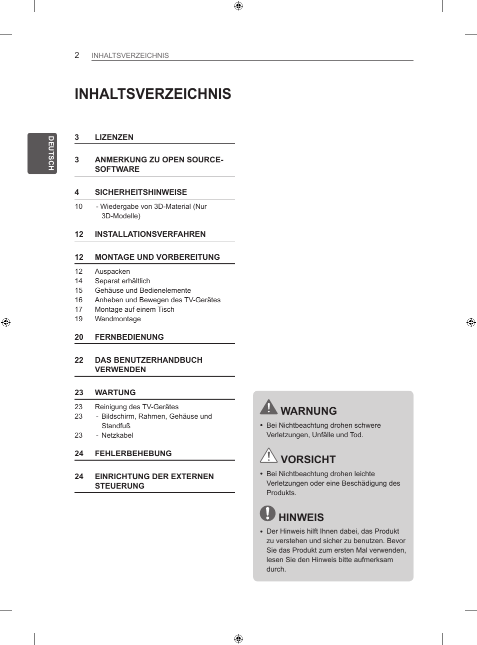 LG 42LN5406 User Manual | Page 56 / 256