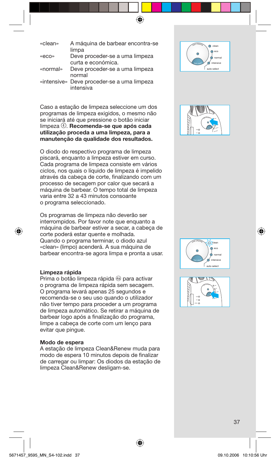 Braun 9595 Pulsonic User Manual | Page 37 / 101