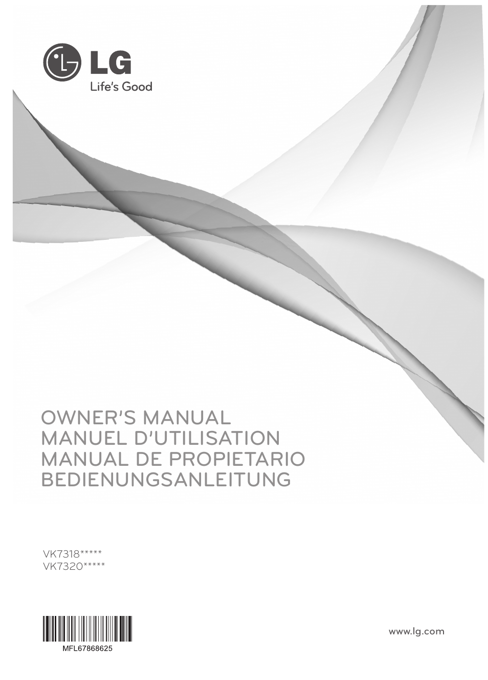 LG VK7320NHAC User Manual | 32 pages