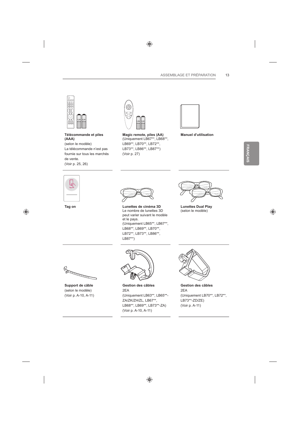 Mark list flashbk energy saving, Av mode input | LG 42LB652V User Manual | Page 125 / 360