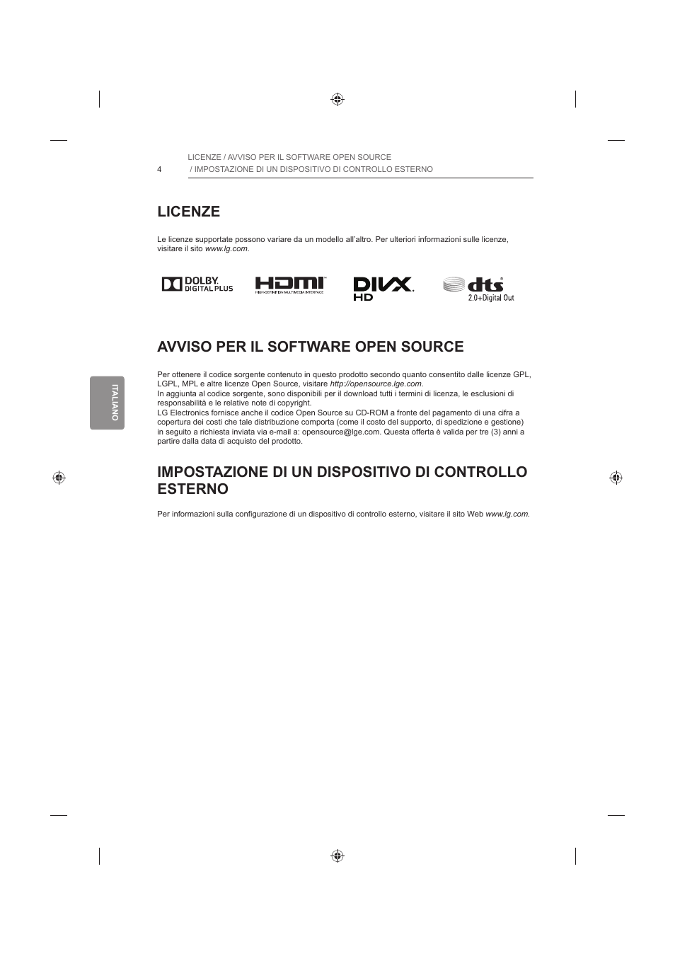 LG 42LB652V User Manual | Page 148 / 360