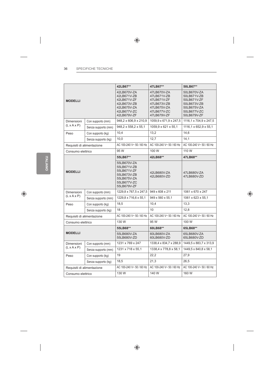 LG 42LB652V User Manual | Page 180 / 360