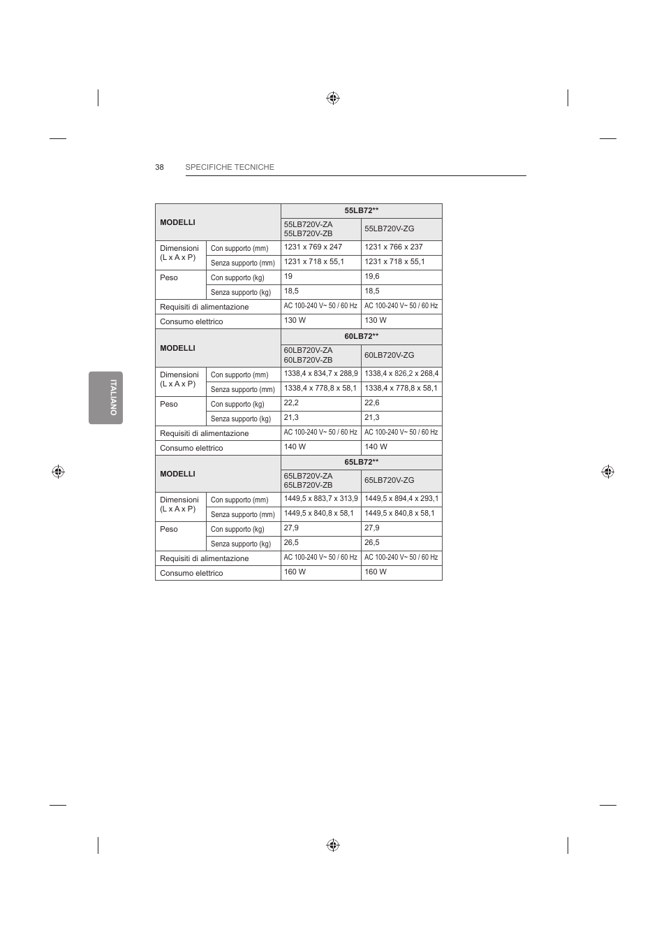 LG 42LB652V User Manual | Page 182 / 360