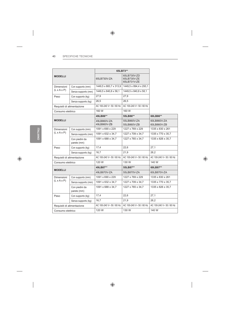 LG 42LB652V User Manual | Page 184 / 360