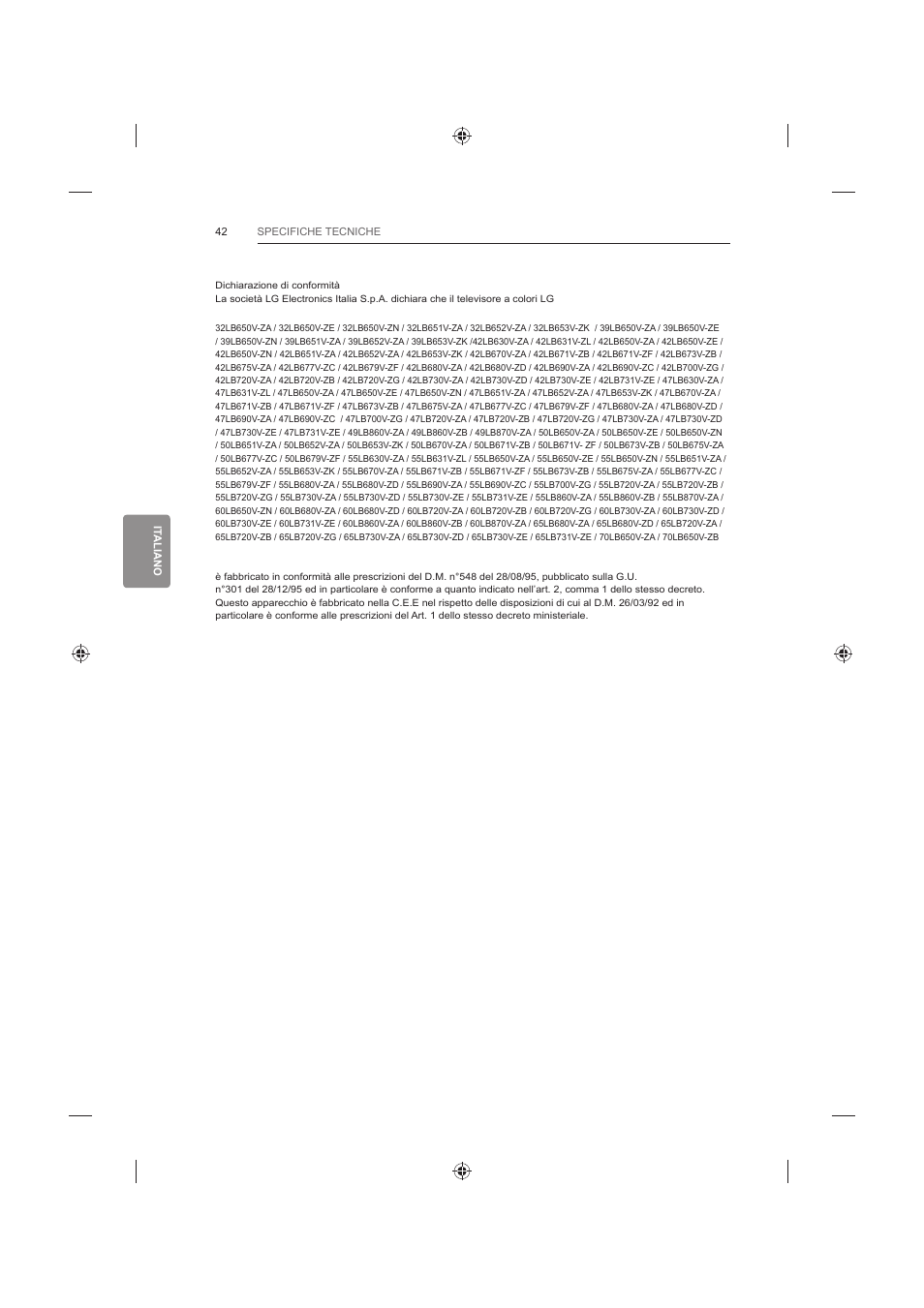 LG 42LB652V User Manual | Page 186 / 360