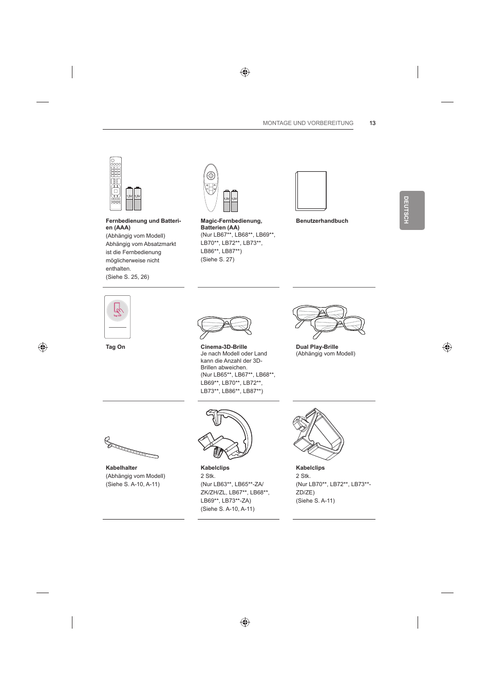 Mark list flashbk energy saving, Av mode input | LG 42LB652V User Manual | Page 93 / 360