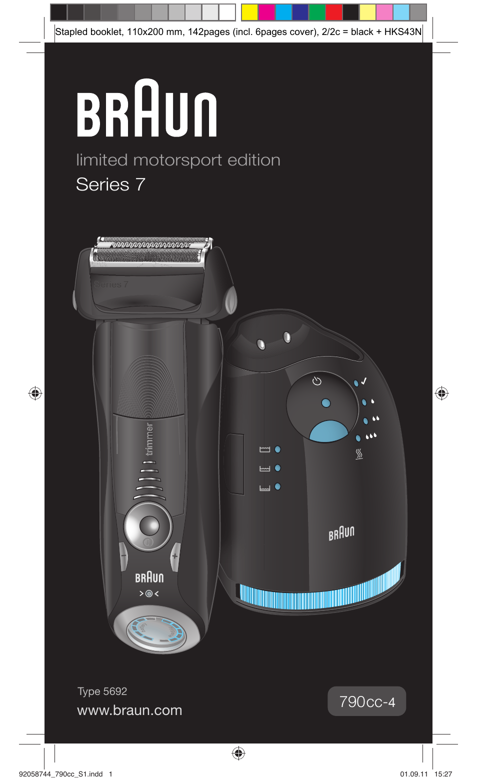 Braun 790cc-4 Series 7 User Manual | 140 pages
