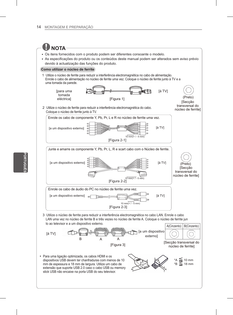 Nota | LG 50PH6608 User Manual | Page 179 / 275