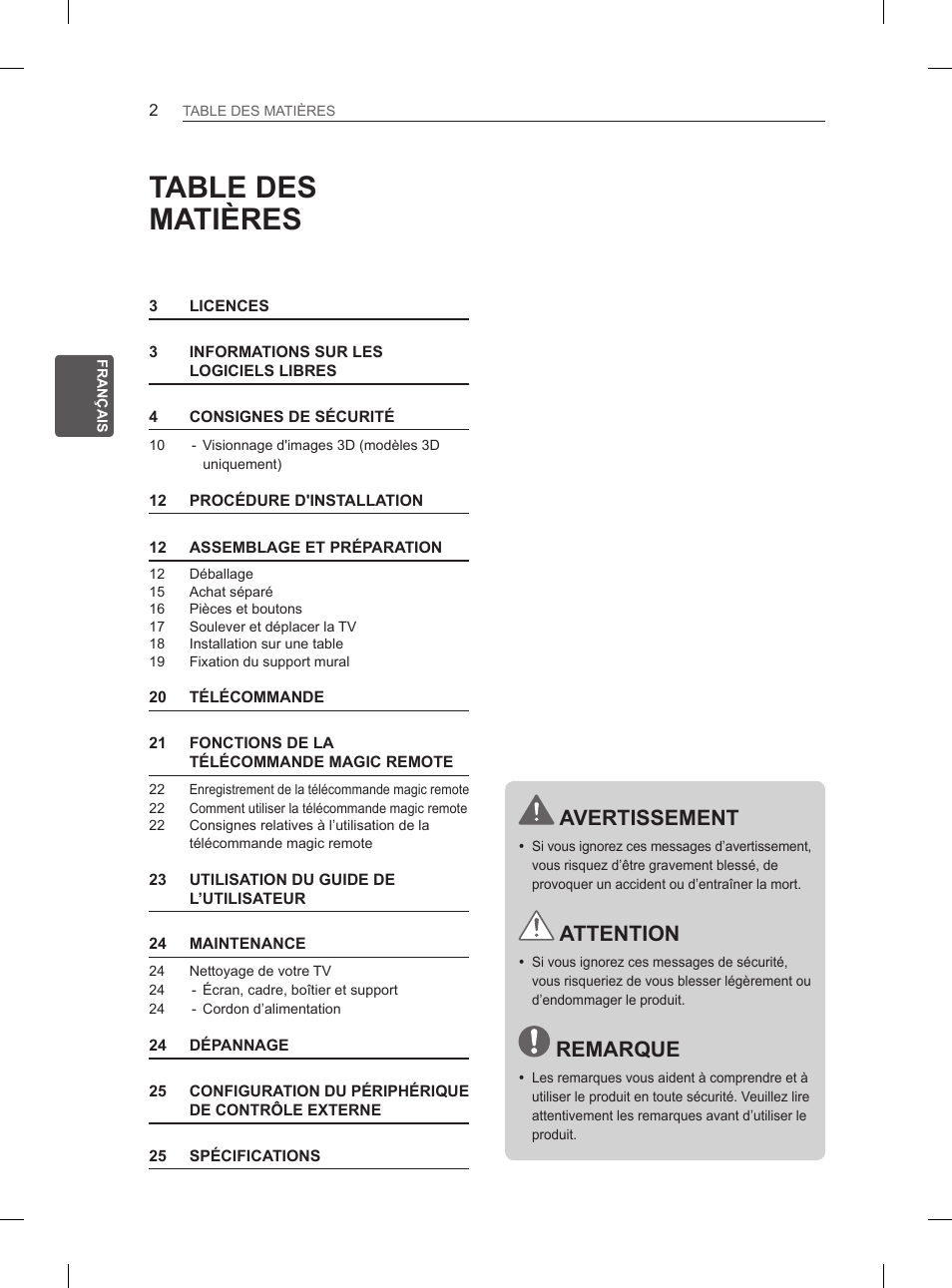LG 50PH6608 User Manual | Page 89 / 275