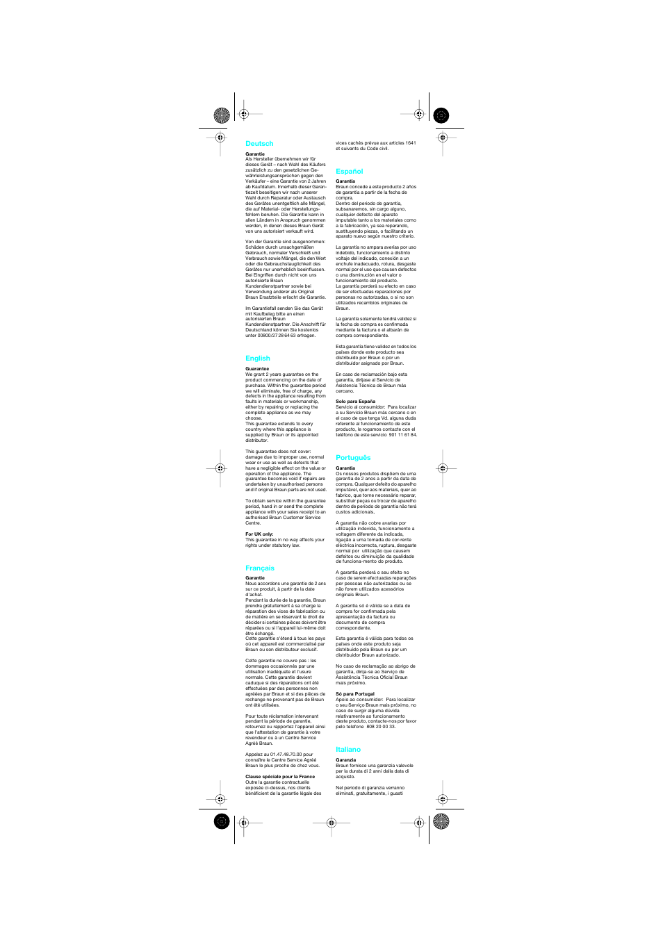 Braun AS400 Volume & Style User Manual | Page 15 / 21
