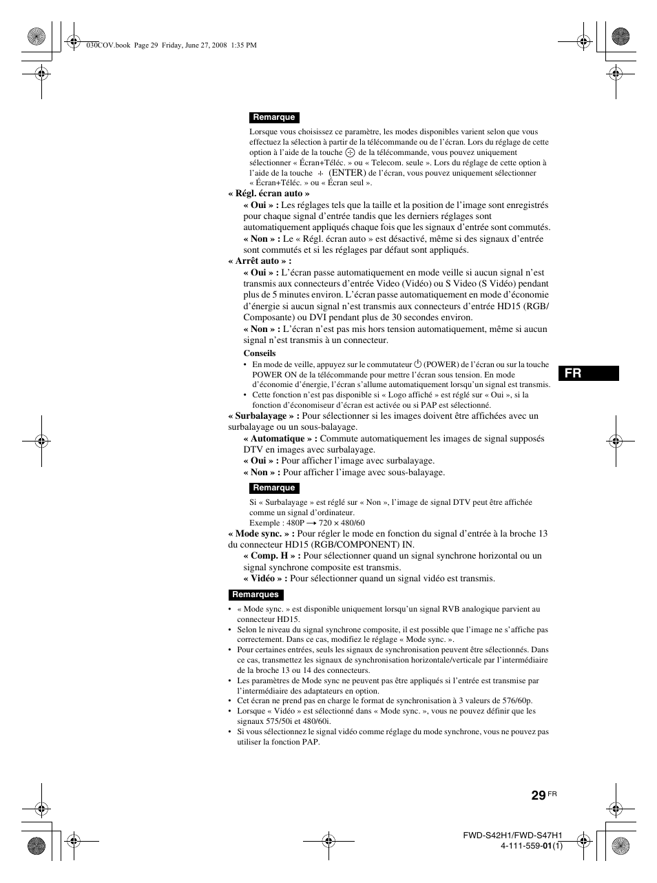 LG LS42F User Manual | Page 119 / 302