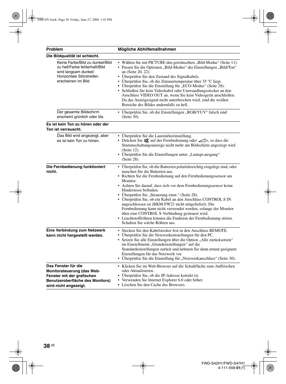 LG LS42F User Manual | Page 170 / 302
