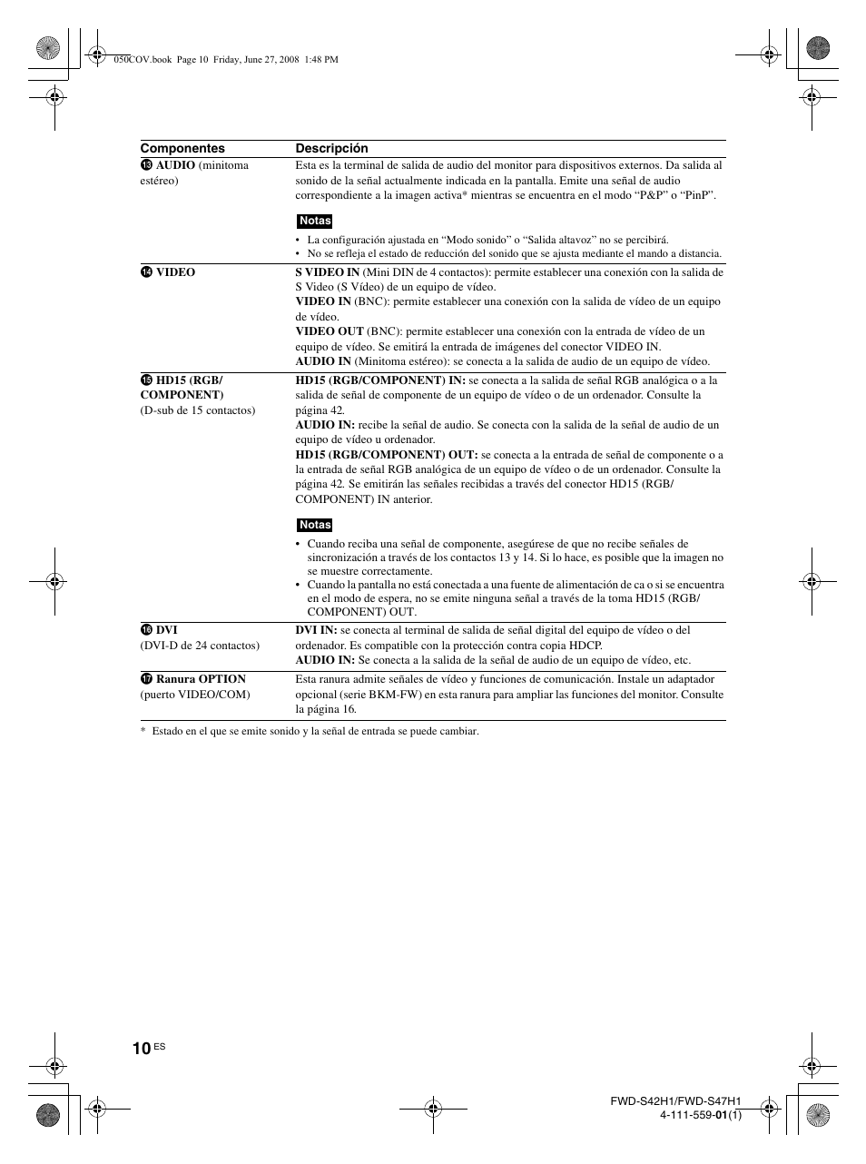 LG LS42F User Manual | Page 186 / 302