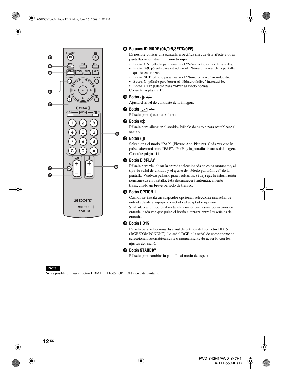 LG LS42F User Manual | Page 188 / 302