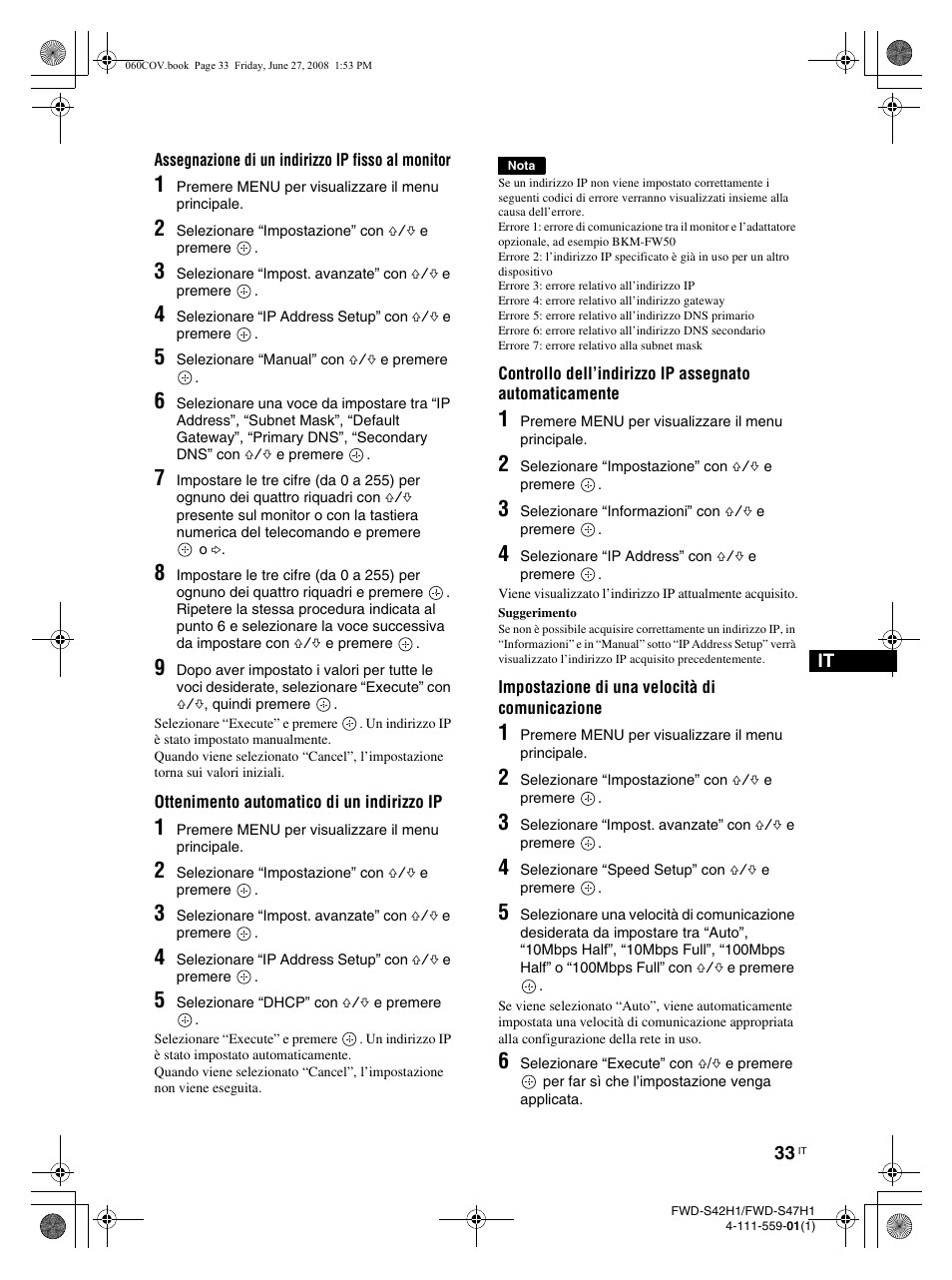 LG LS42F User Manual | Page 251 / 302