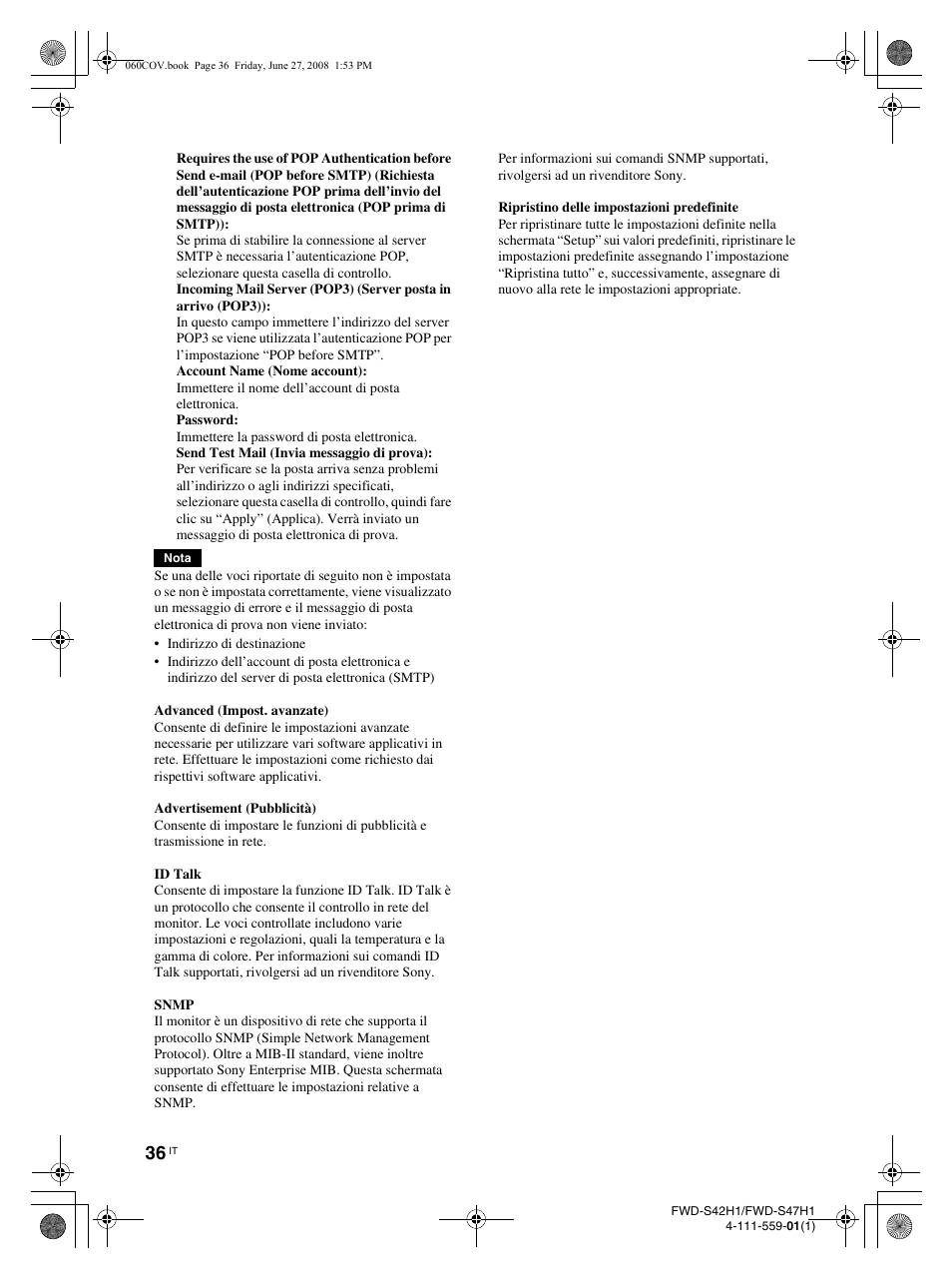 LG LS42F User Manual | Page 254 / 302