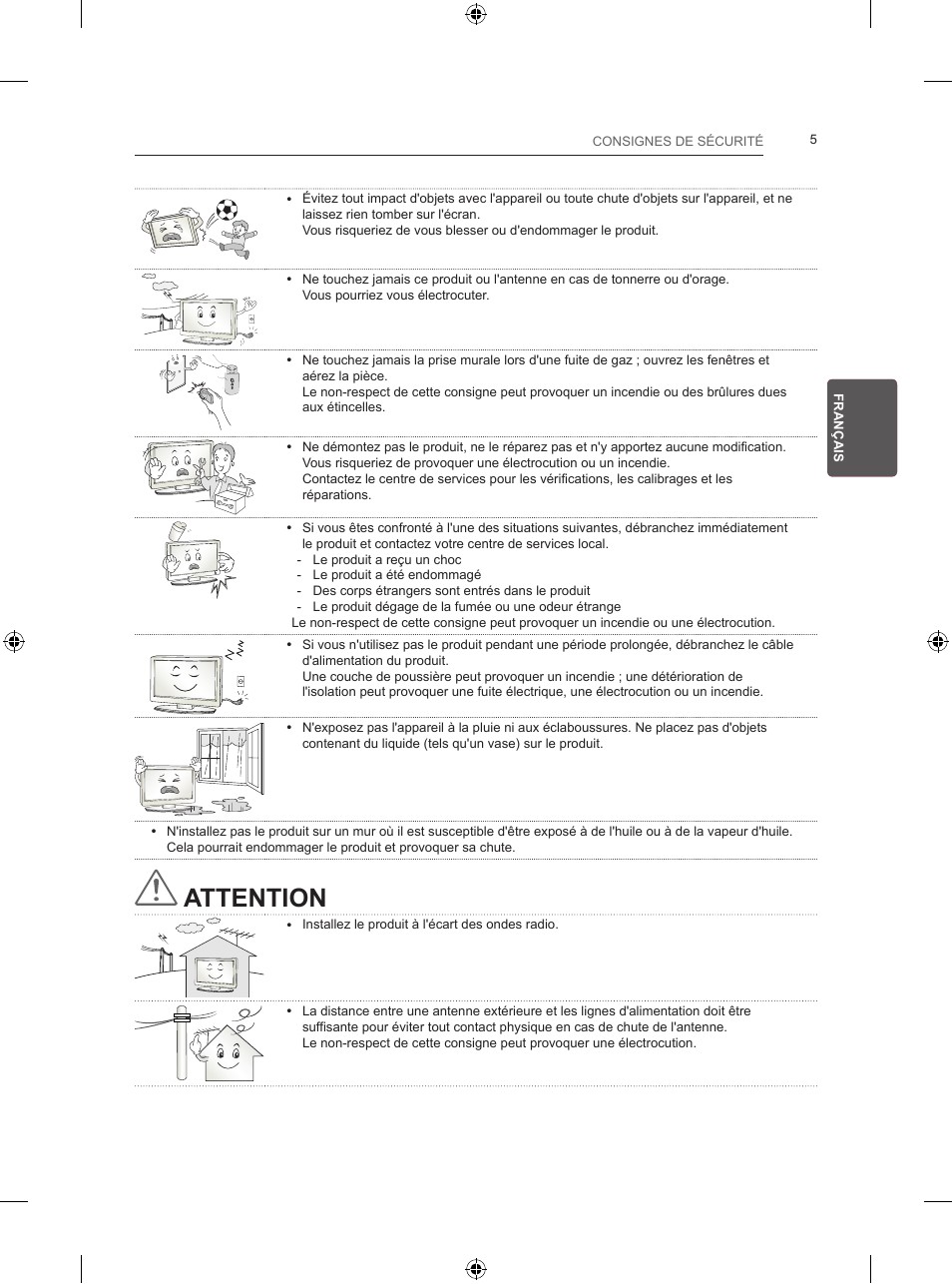 Attention | LG 24LB450B User Manual | Page 70 / 231