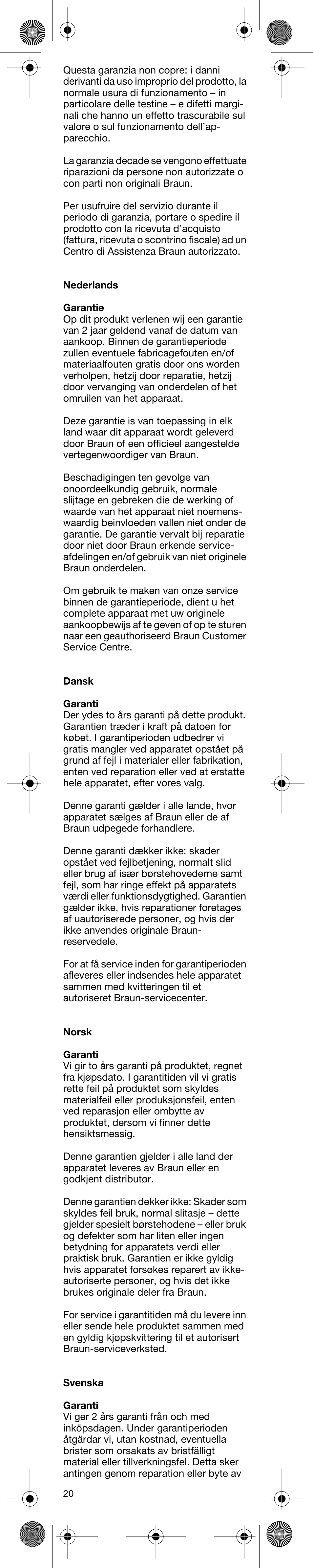 Braun D15525 User Manual | Page 18 / 21